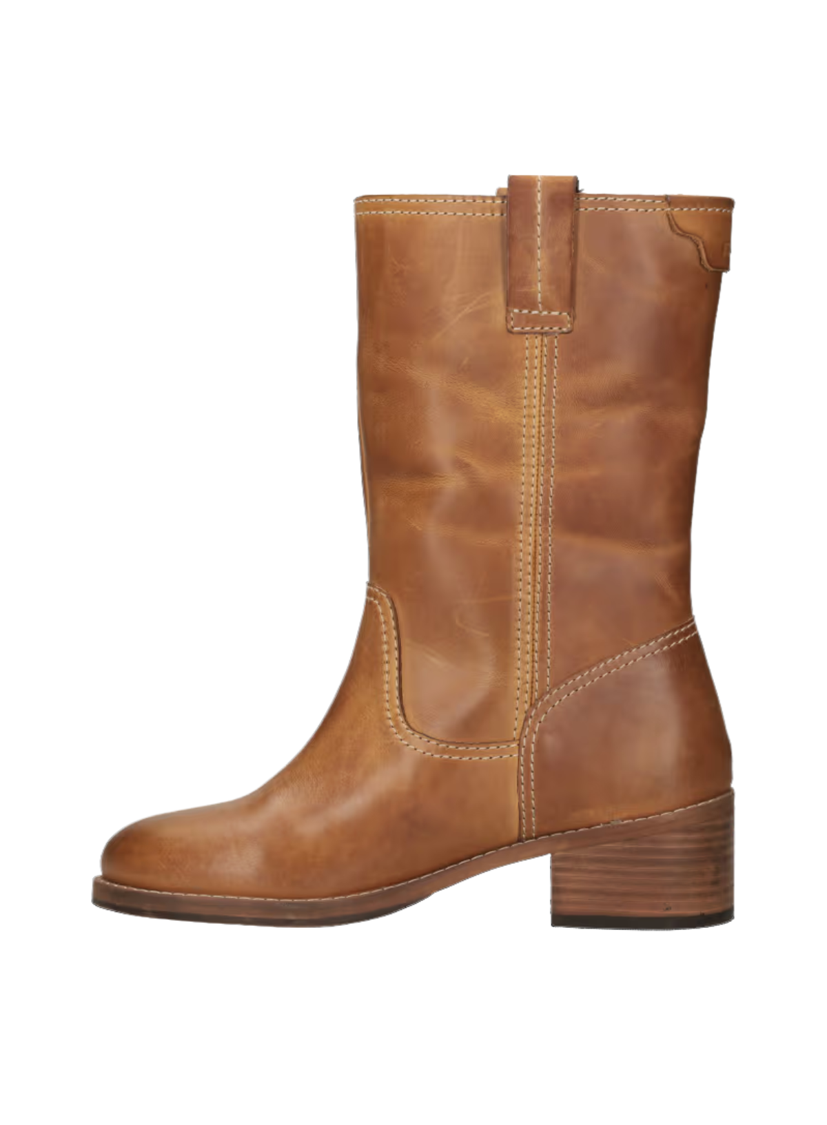 Maruti Preach Leather Boot in Cognac