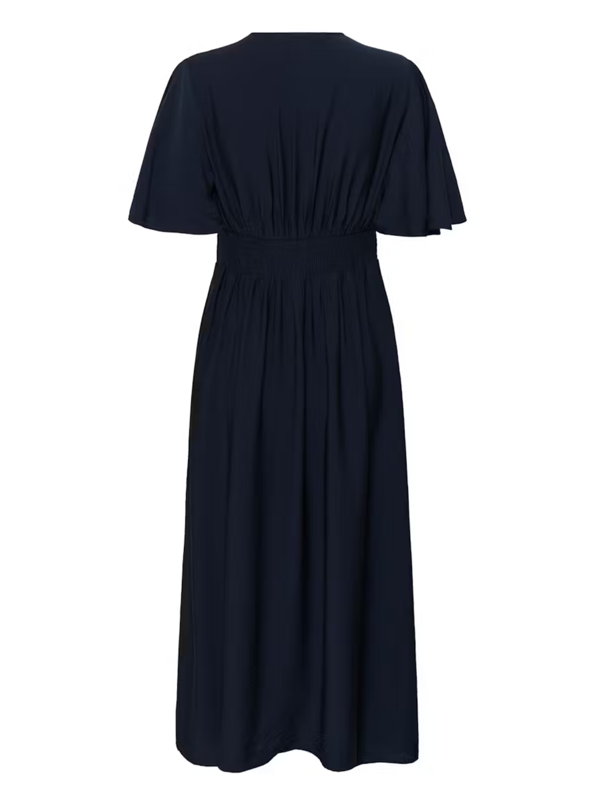 Kaffe Sirena Long Dress in Midnight Marine