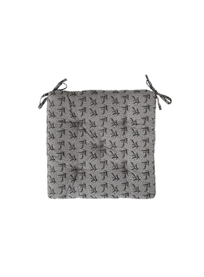 Wallace Printed Cotton Chair Pad from Madam Stoltz