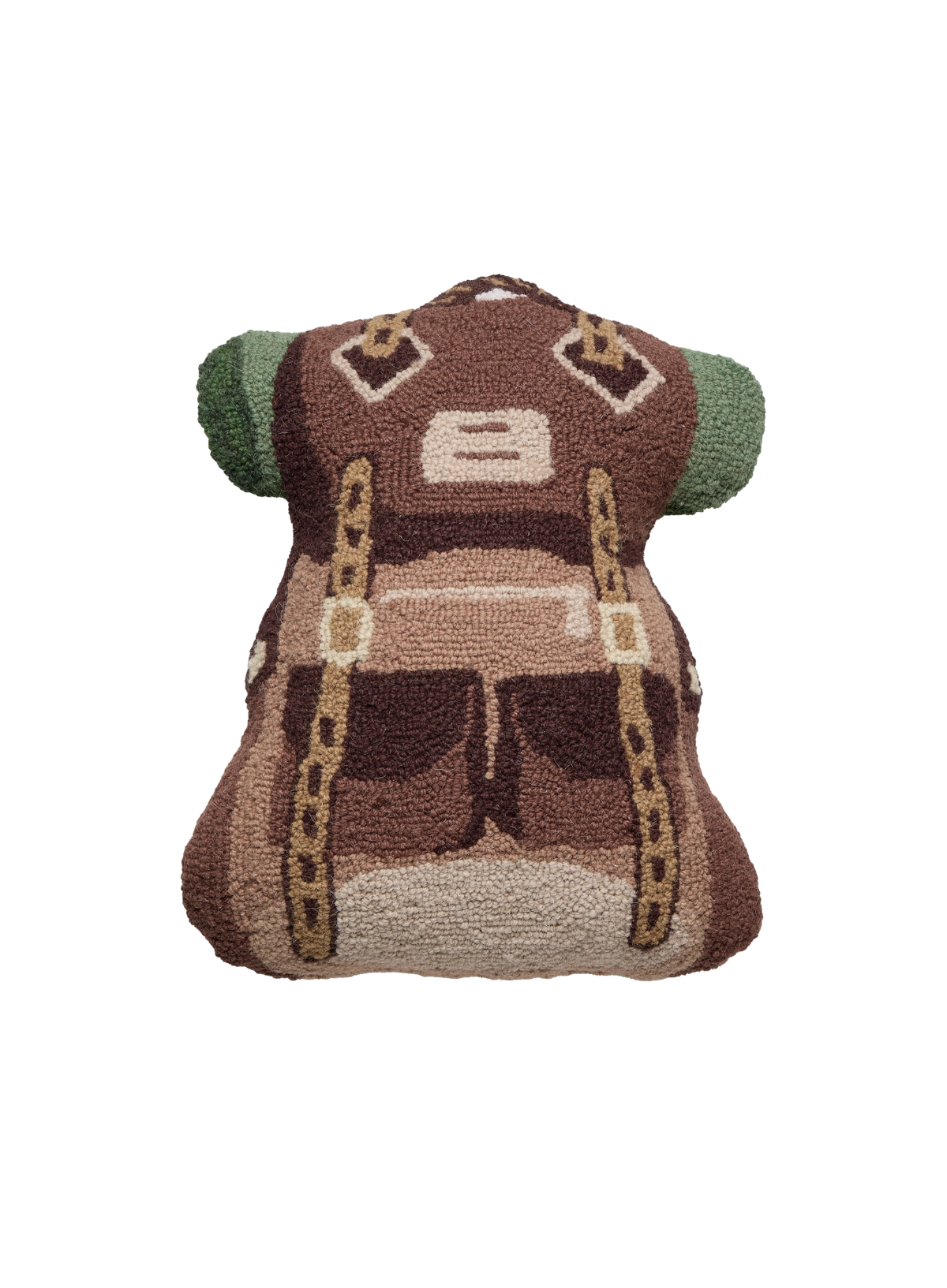 Peking Handicraft Shaped Trekking Bag Hook Pillow