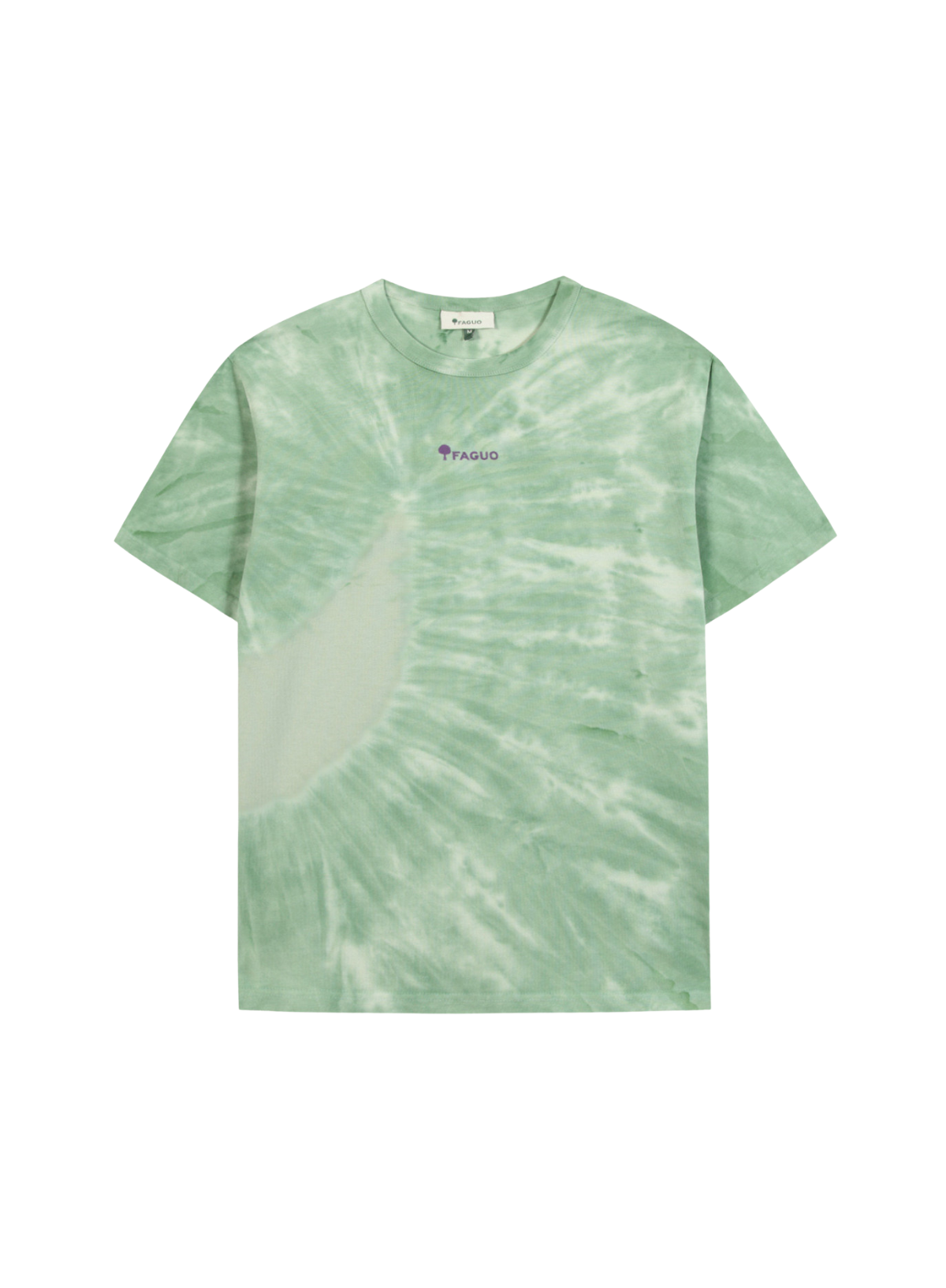 Faguo Lugny Tye-dye T-Shirt in Mint Green