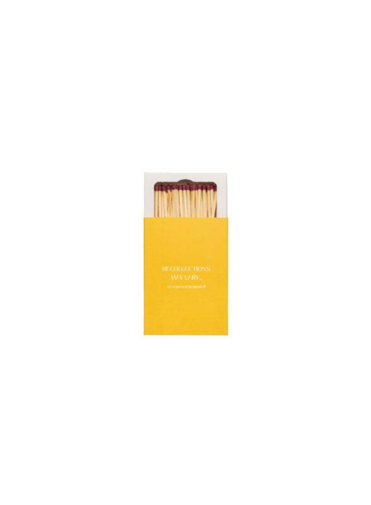 The Matchbox Maker -Recollections May Vary