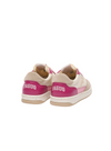 Alder Leather Trainers in Pink + Ecru from Faguo