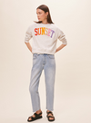 Sunset Sweat in Heather Gray from Suncoo