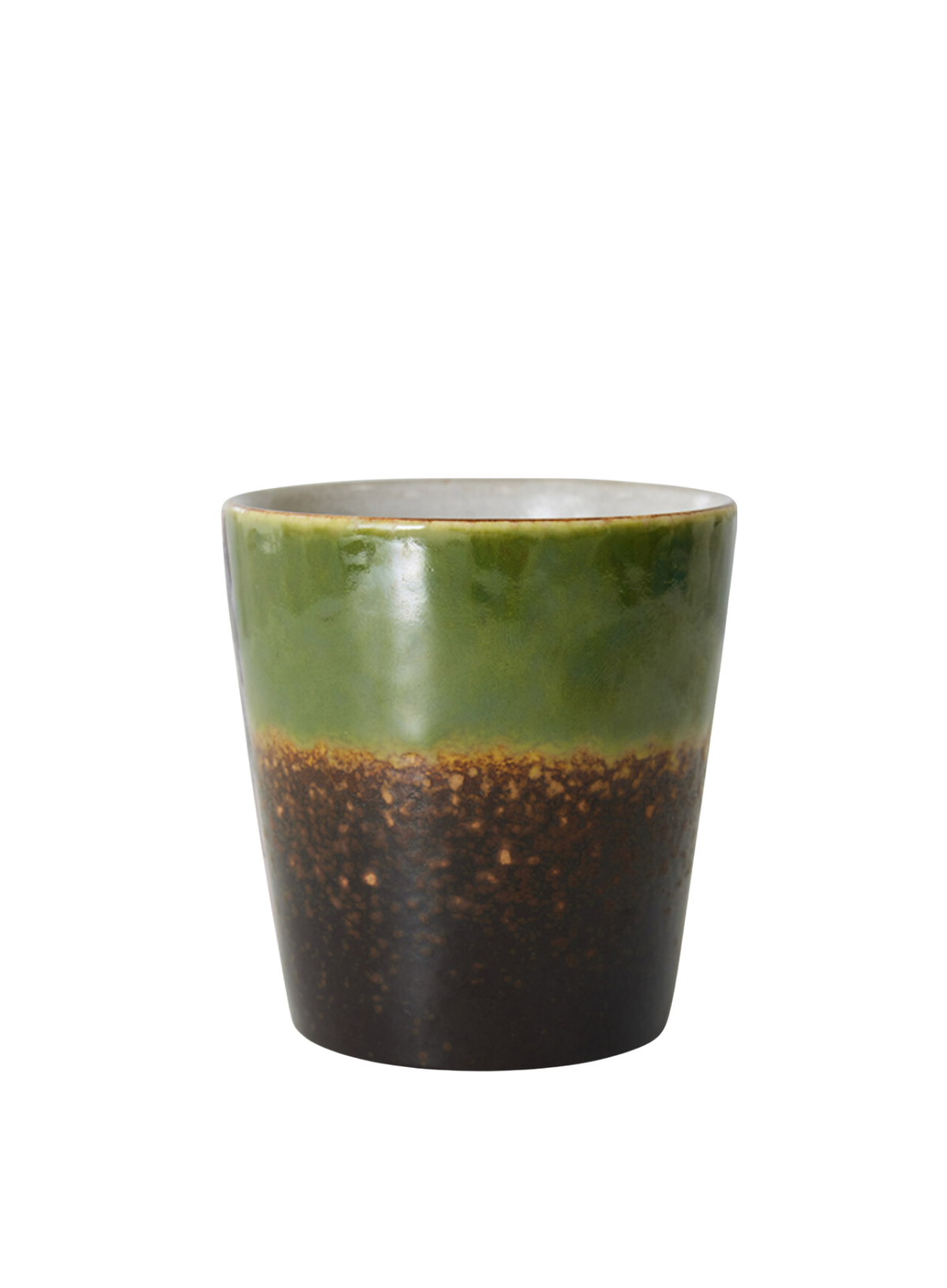 70's Ceramics Beaker in Algae from HK Living