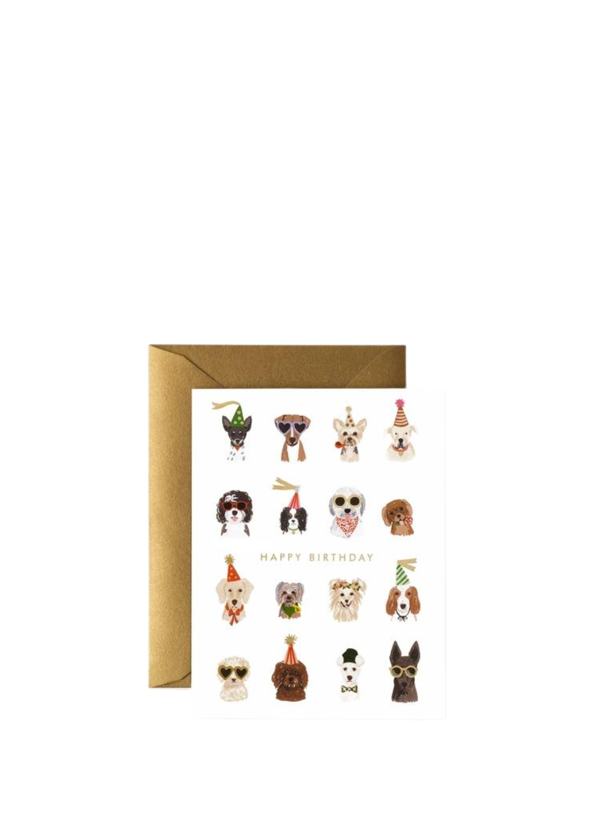 Party Pups Happy Birthday Card from Rifle Paper Co.