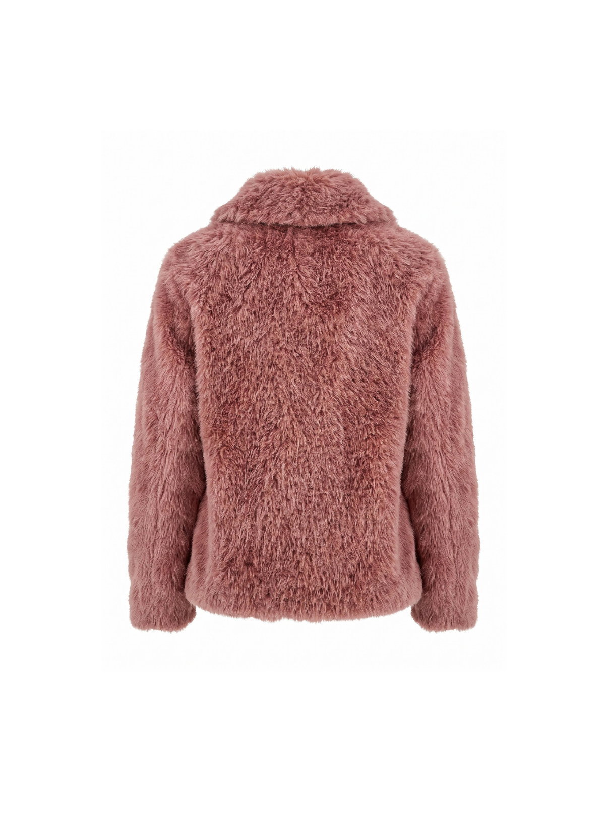 Nooki Edelweiss Galaxy Faux Fur Jacket in Rose