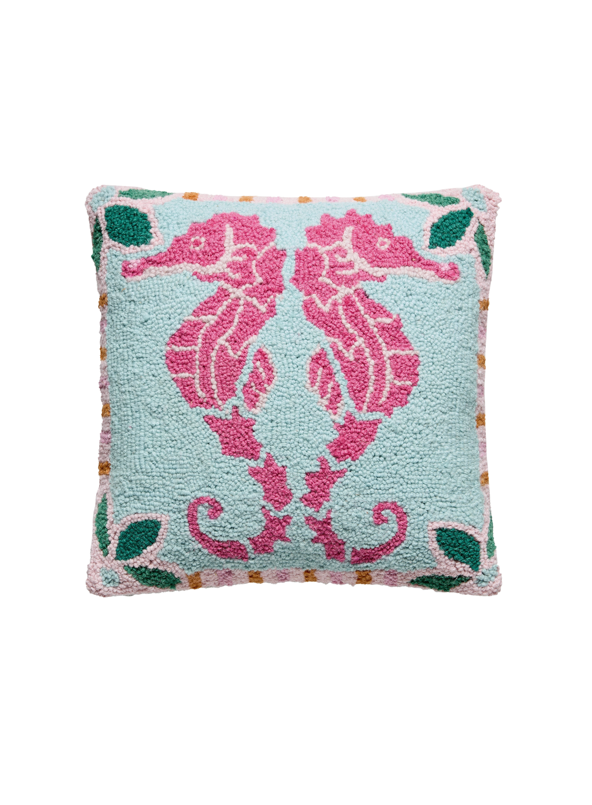 Peking Handicraft Preppy Seahorse Hook Pillow