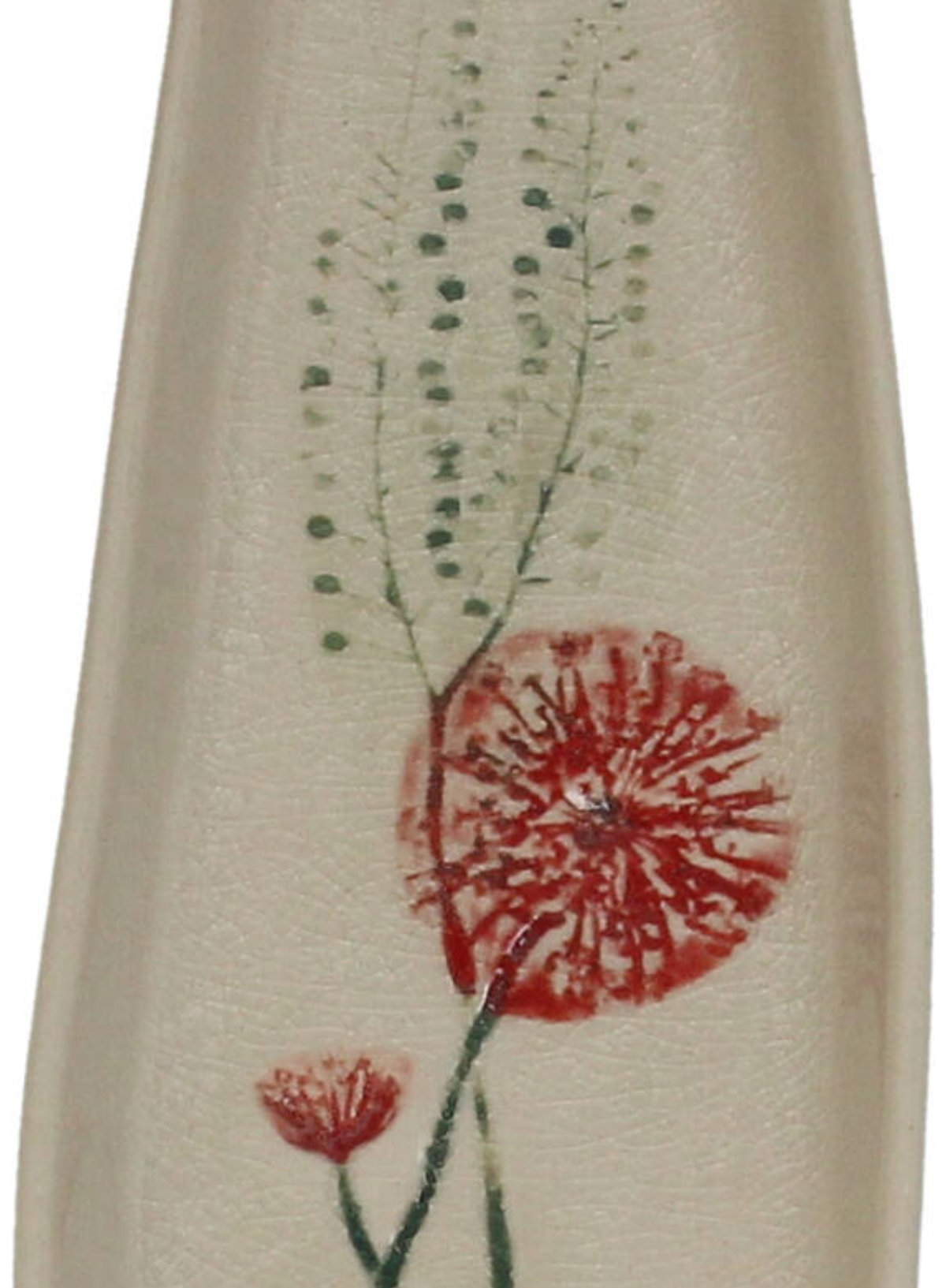 Kersten Field Flower Plate in Red 35cm