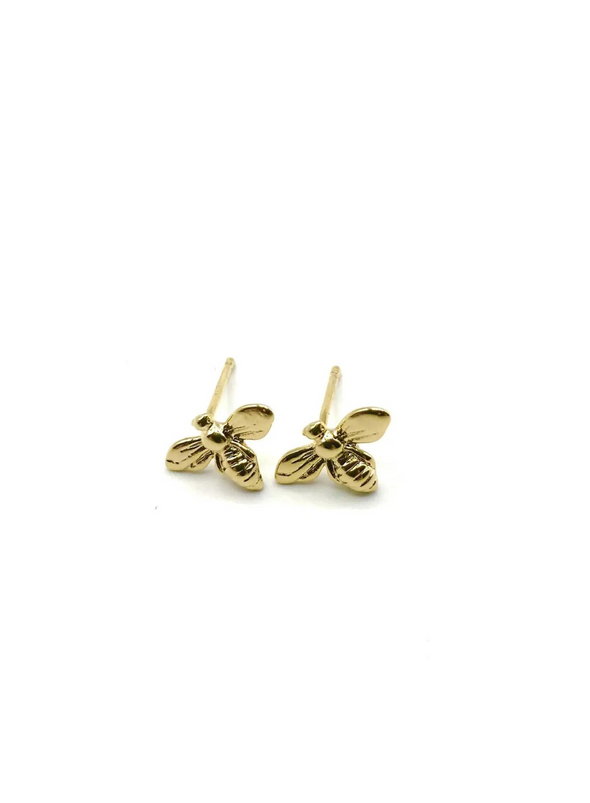 Core Range Tiny Bee Earrings from Sixton