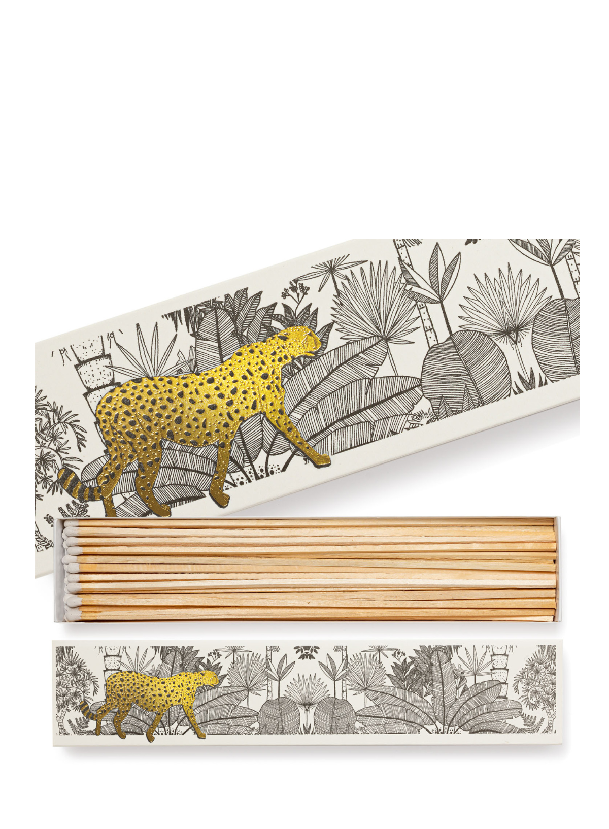 Archivist Long Cheetah in White Jungle