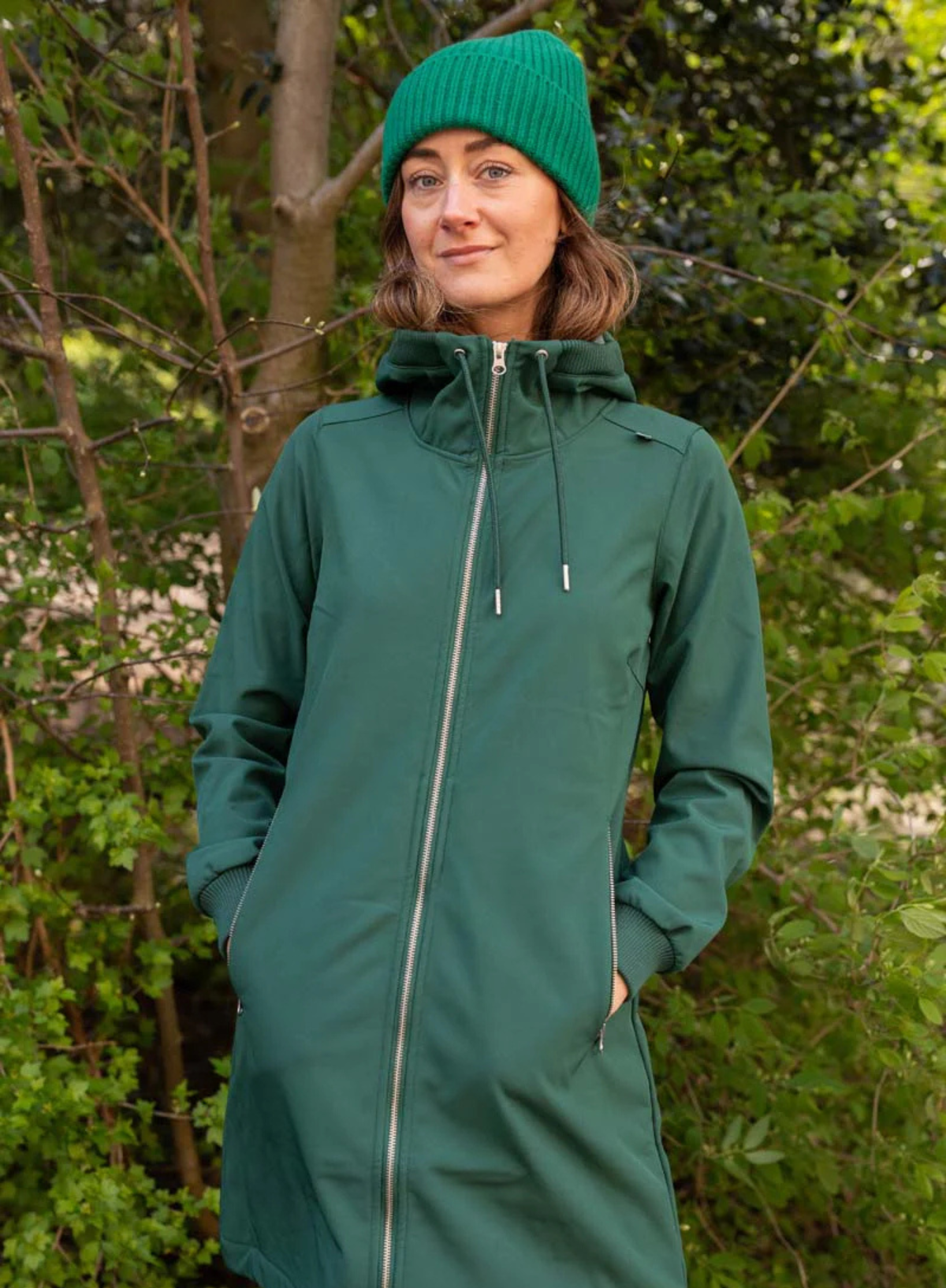 Danejane Softshell in Dark Khaki from Danefae