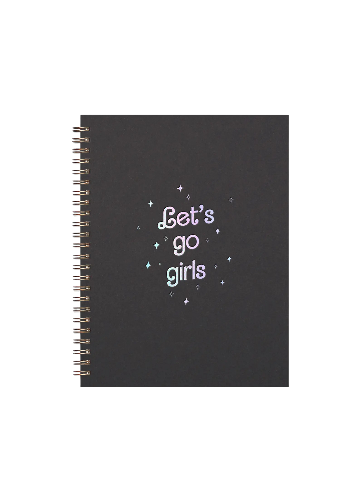Let's Go Girls Journal in Peppercorn from Ruff House Print Shop
