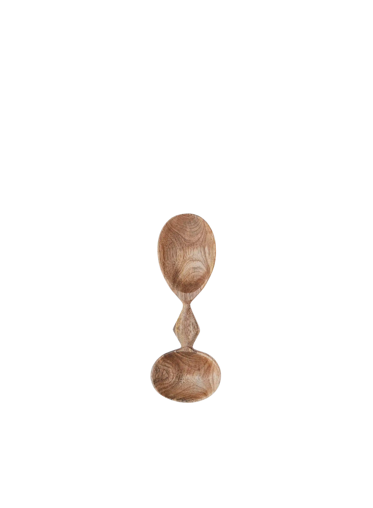 Hand Crafted Wooden Double Spoon
