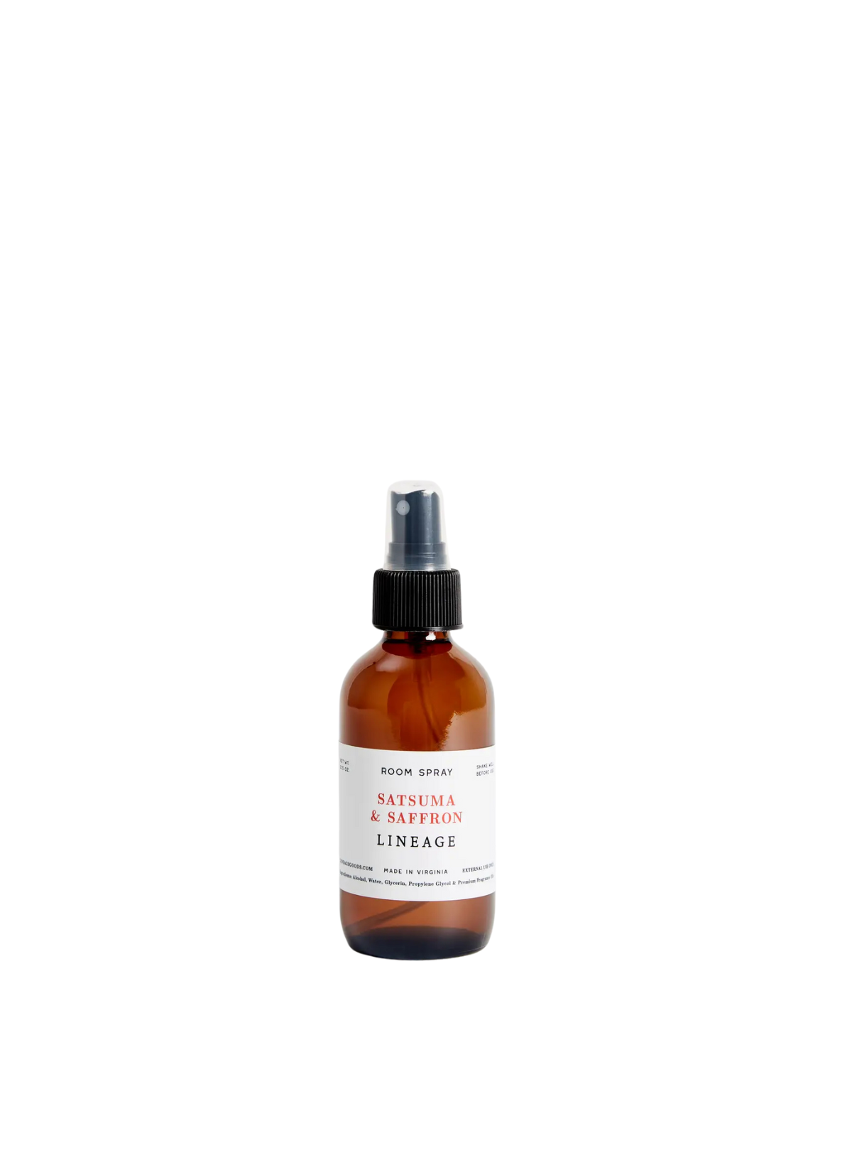 Lineage Satsuma & Saffron Room Spray