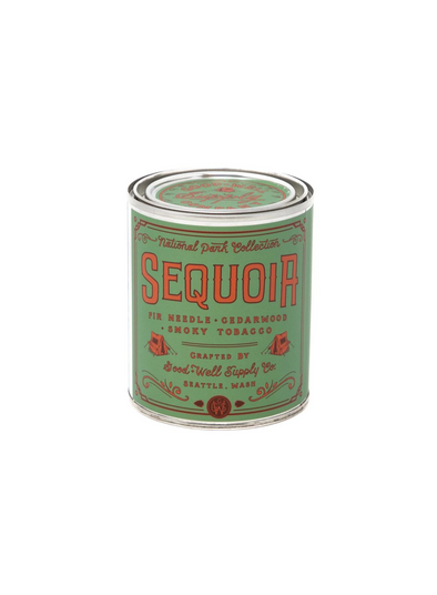 Sequoia National Park Candle from Good & Well Supply Co.