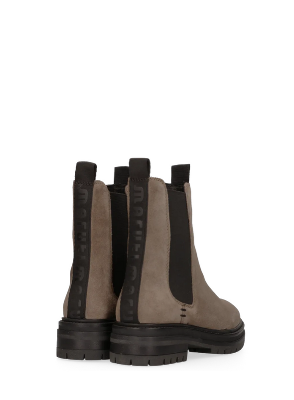 Bay Suede Boots in Taupe from Maruti