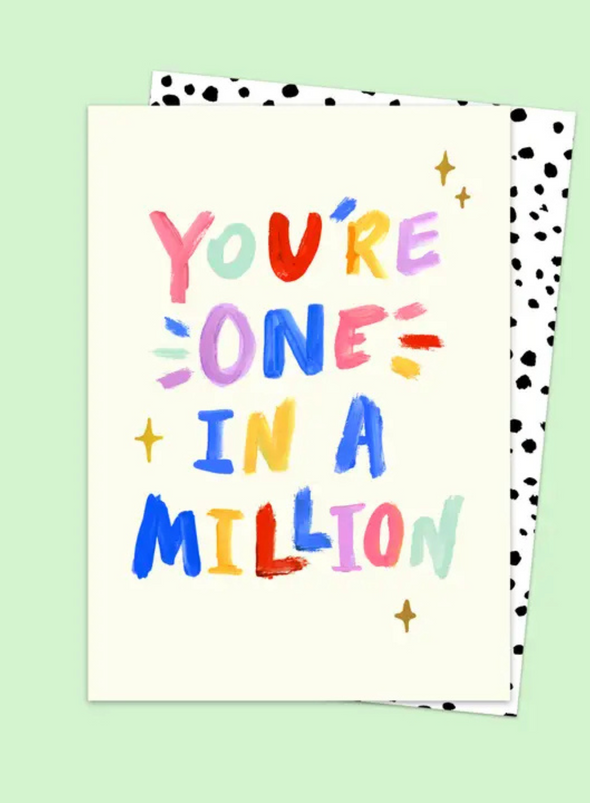 One In A Million Card from Eleanor Bowmer