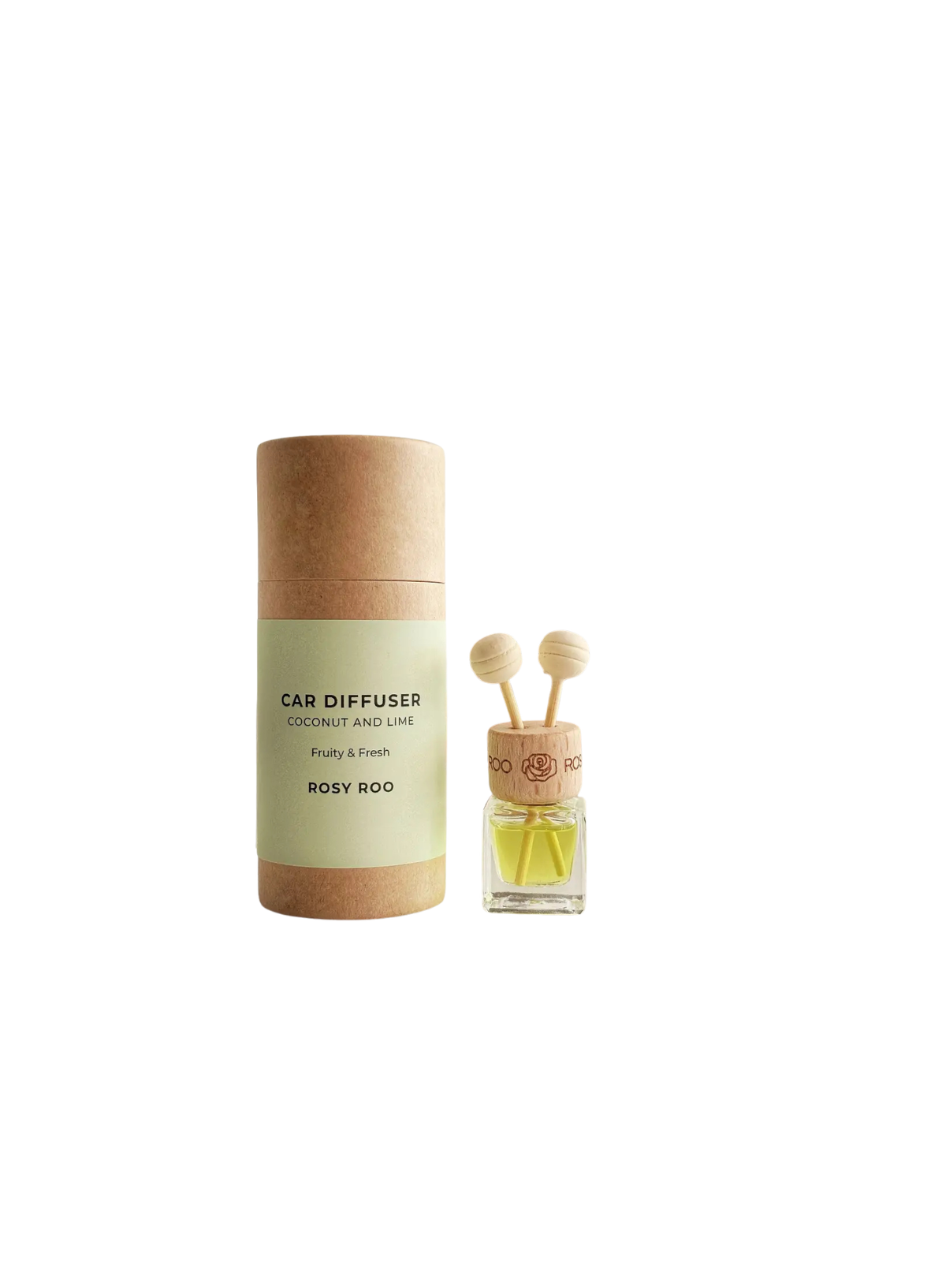 Rosy Roo Coconut and Lime Car Diffuser
