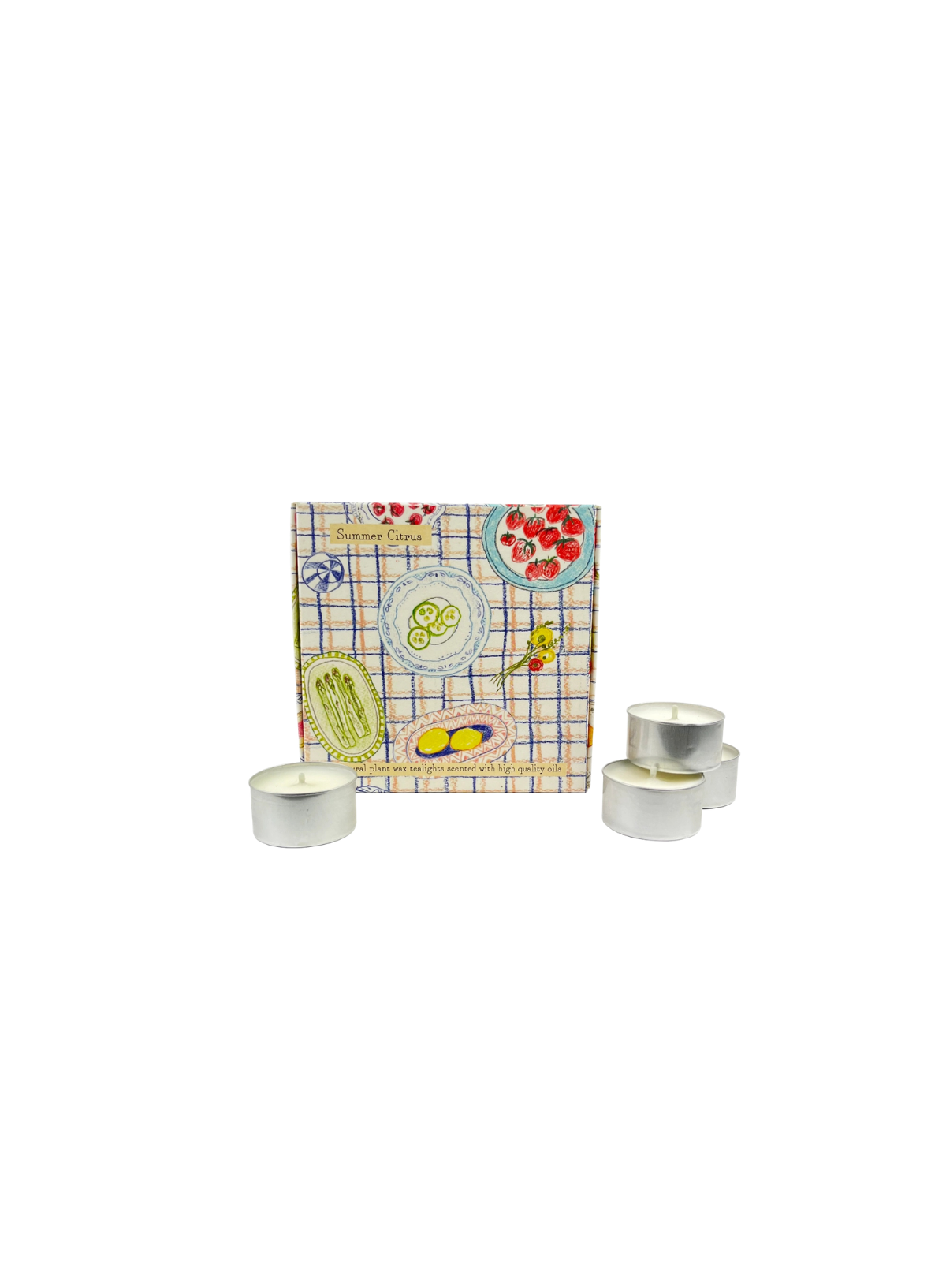 Heaven Scent Box of 9 Summer scented tealights in Summer Citrus
