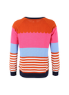 Danehappy Cotton Knit Sweat in Light Rust Multi from Danefae