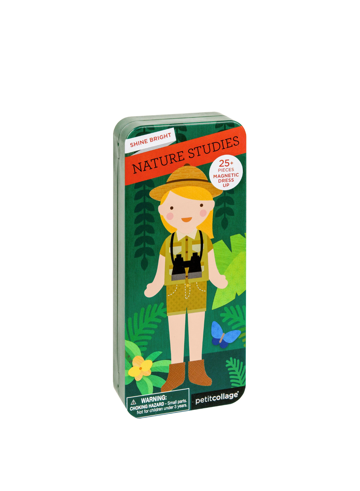 Petit Collage Nature Studies Magnetic tin