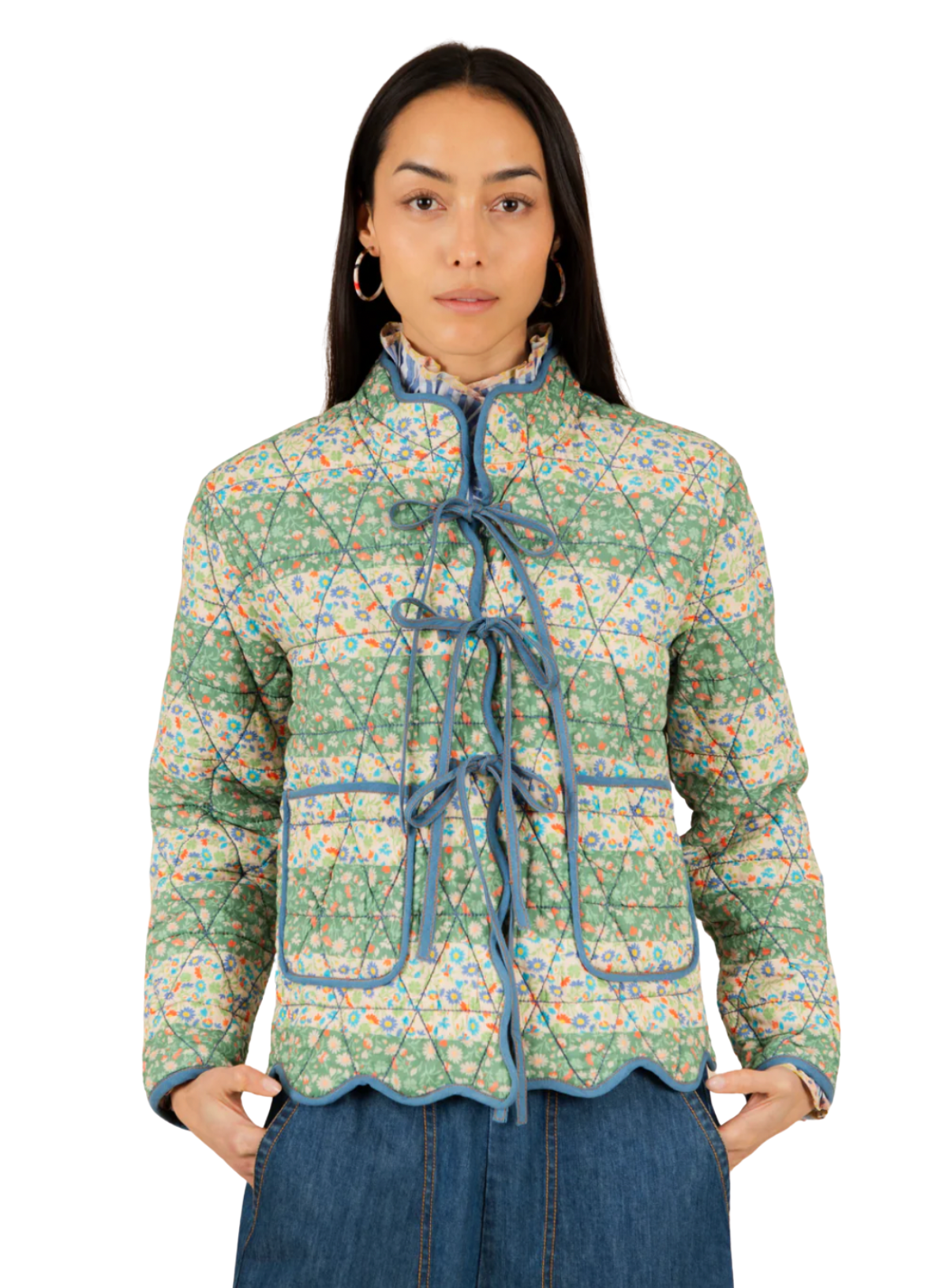 Bonté Mikka Jacket in Spring Greens