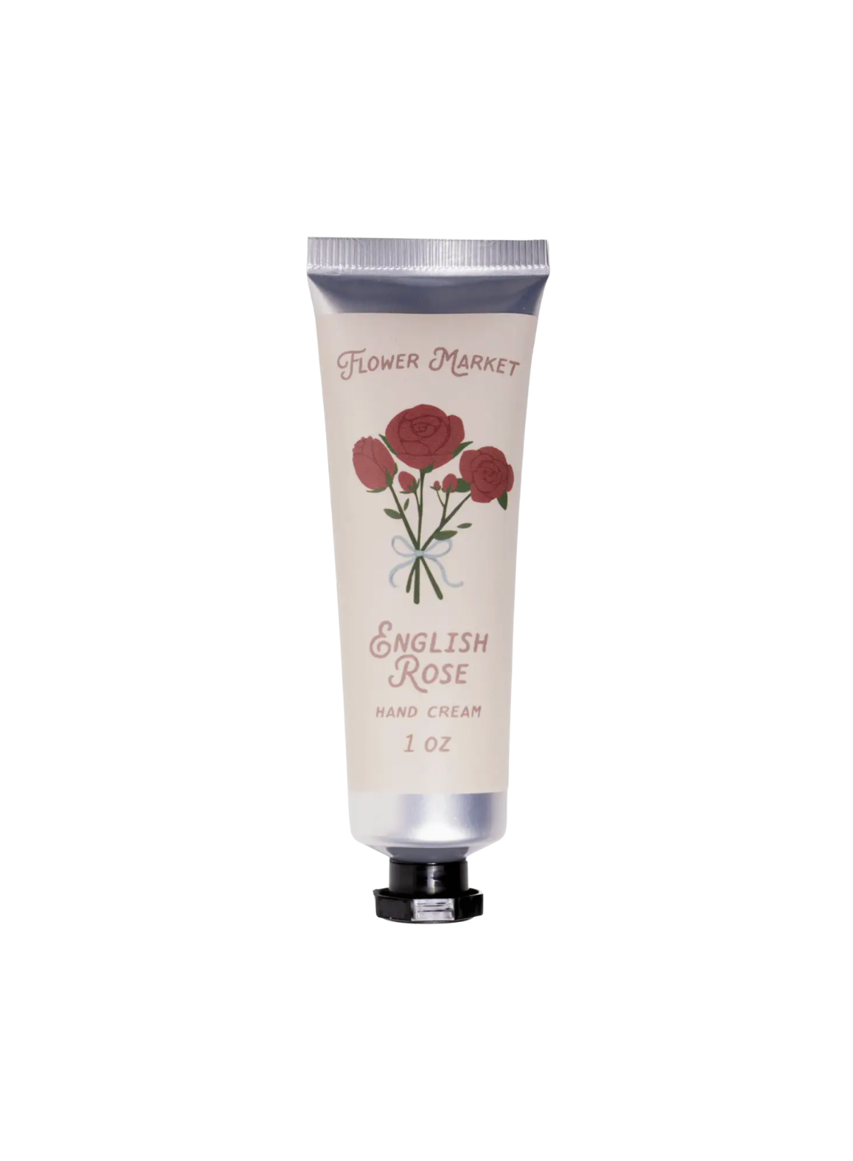 123 Farm English Rose Hand Cream 1 oz Flower Market