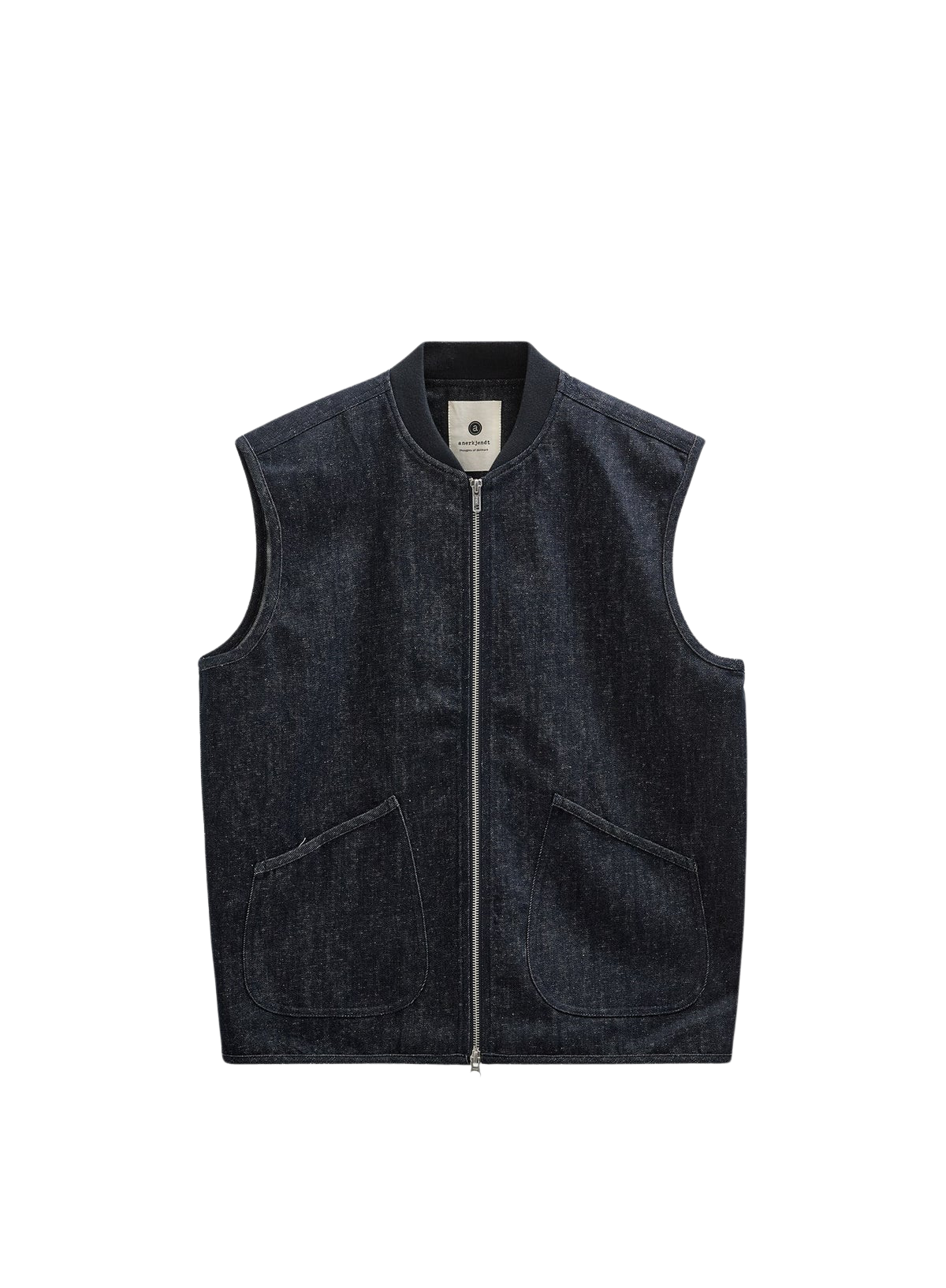 Anerkjendt Robin Denim Gilet in Blue Denim