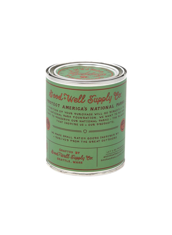 Sequoia National Park Candle from Good & Well Supply Co.