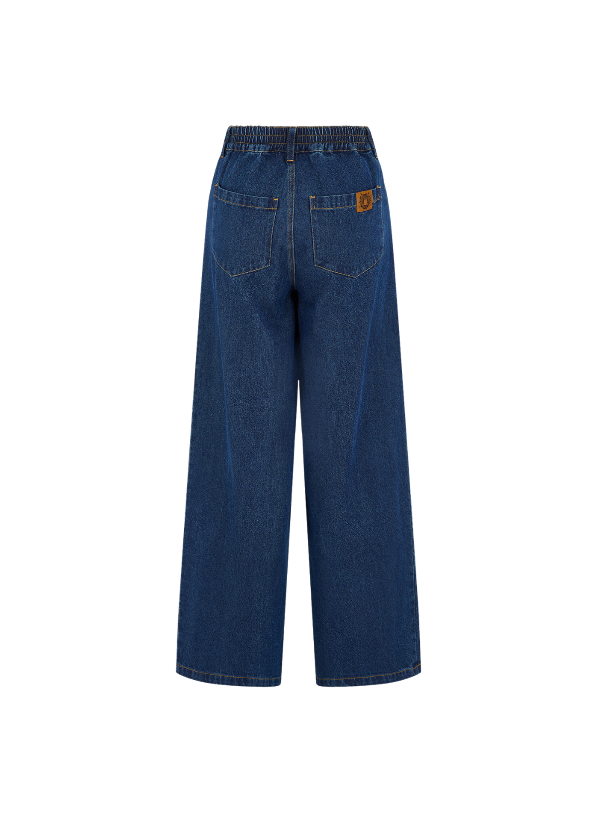 SugarhillI Justina Wide Leg Denim Trousers in Indigo