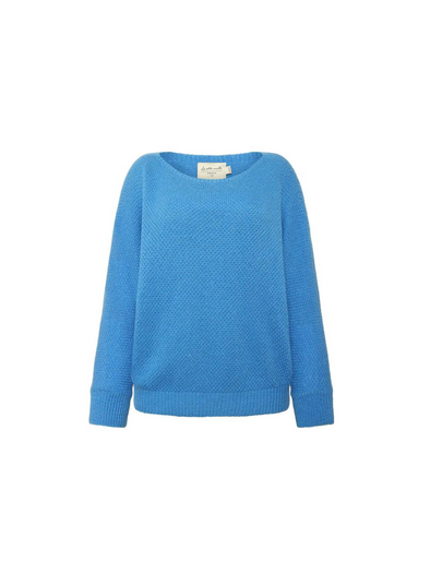 Sylvie Knit Jumper in Electric Blue from FRNCH