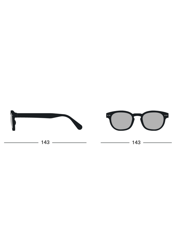 #C Reading Sunglasses in Tortoise from Izipizi