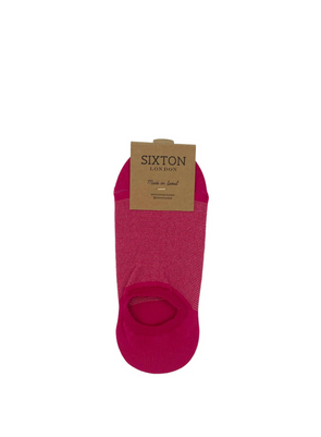 Tokyo Trainer Socks in Bright Pink from Sixton