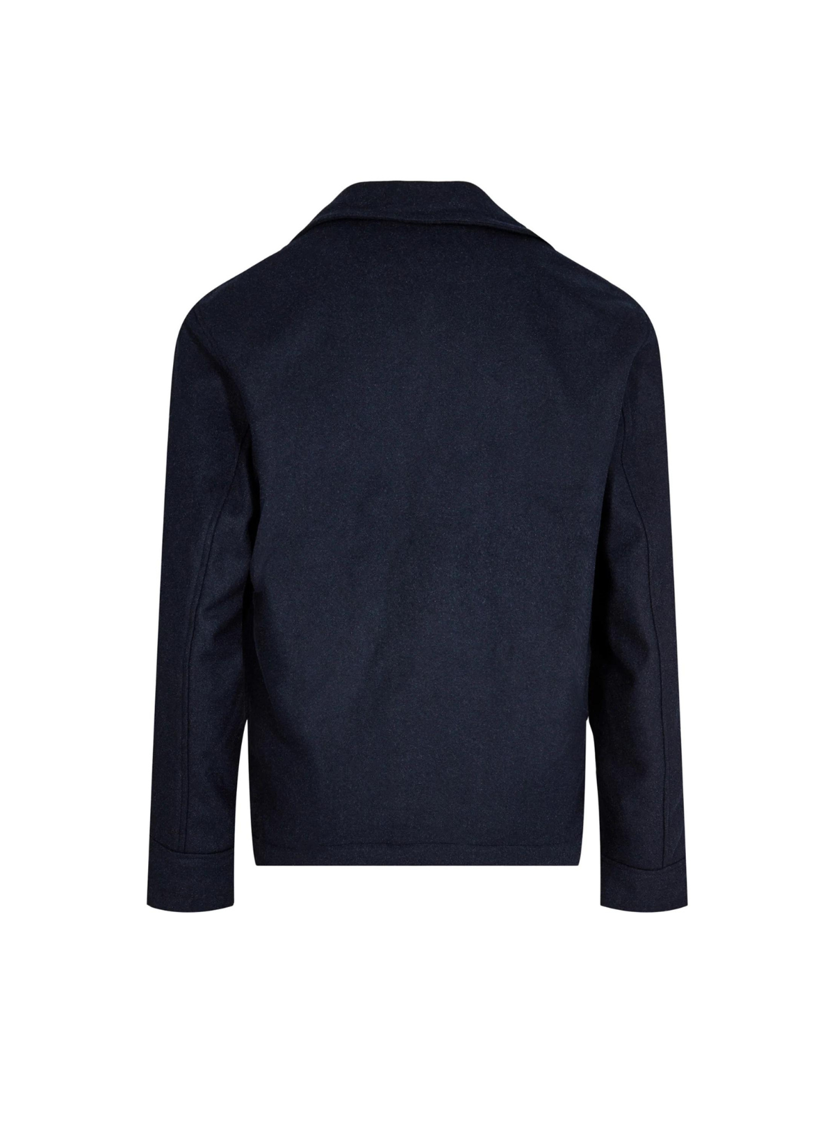 Børge Wool Coat in Sky Captain from Anerkjendt