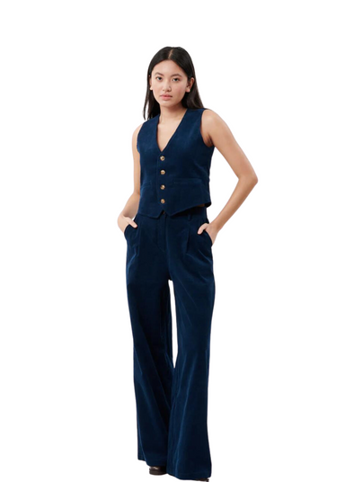 Philo Trousers in Blue Marin from FRNCH