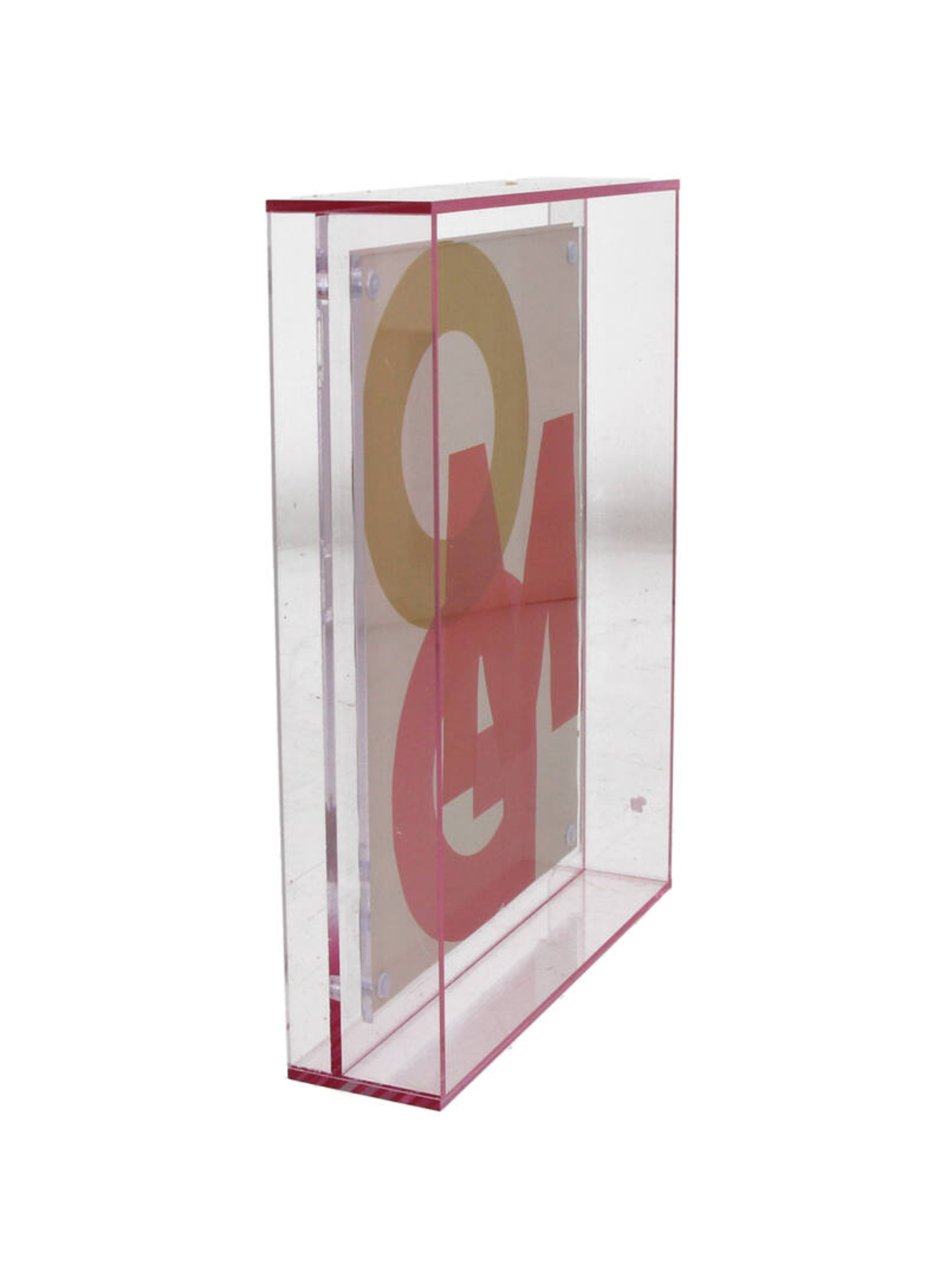 Kersten Acrylic Photo Frame in Pink 18cm