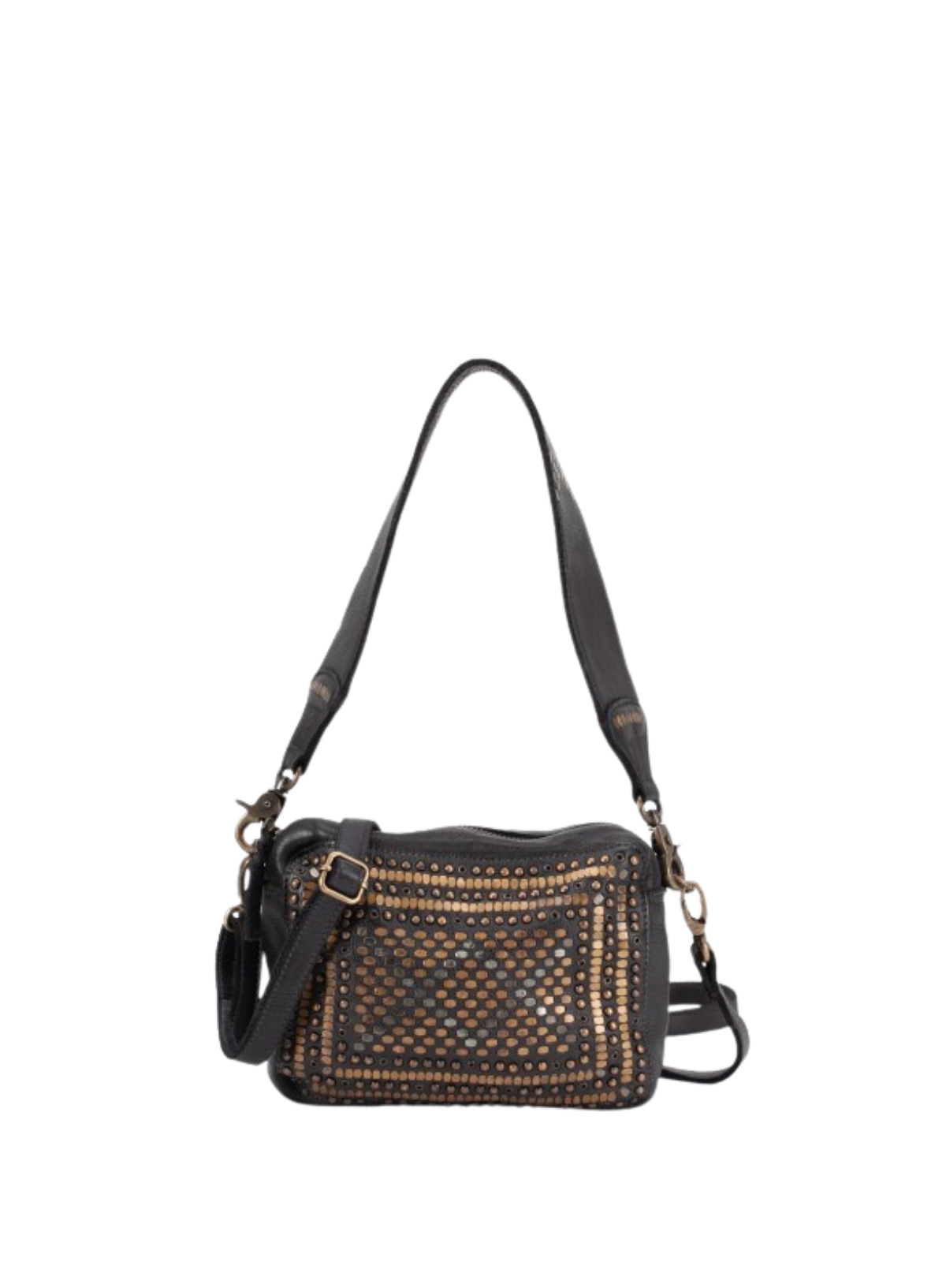 Biba Cross Body Bag in Lovington in Black