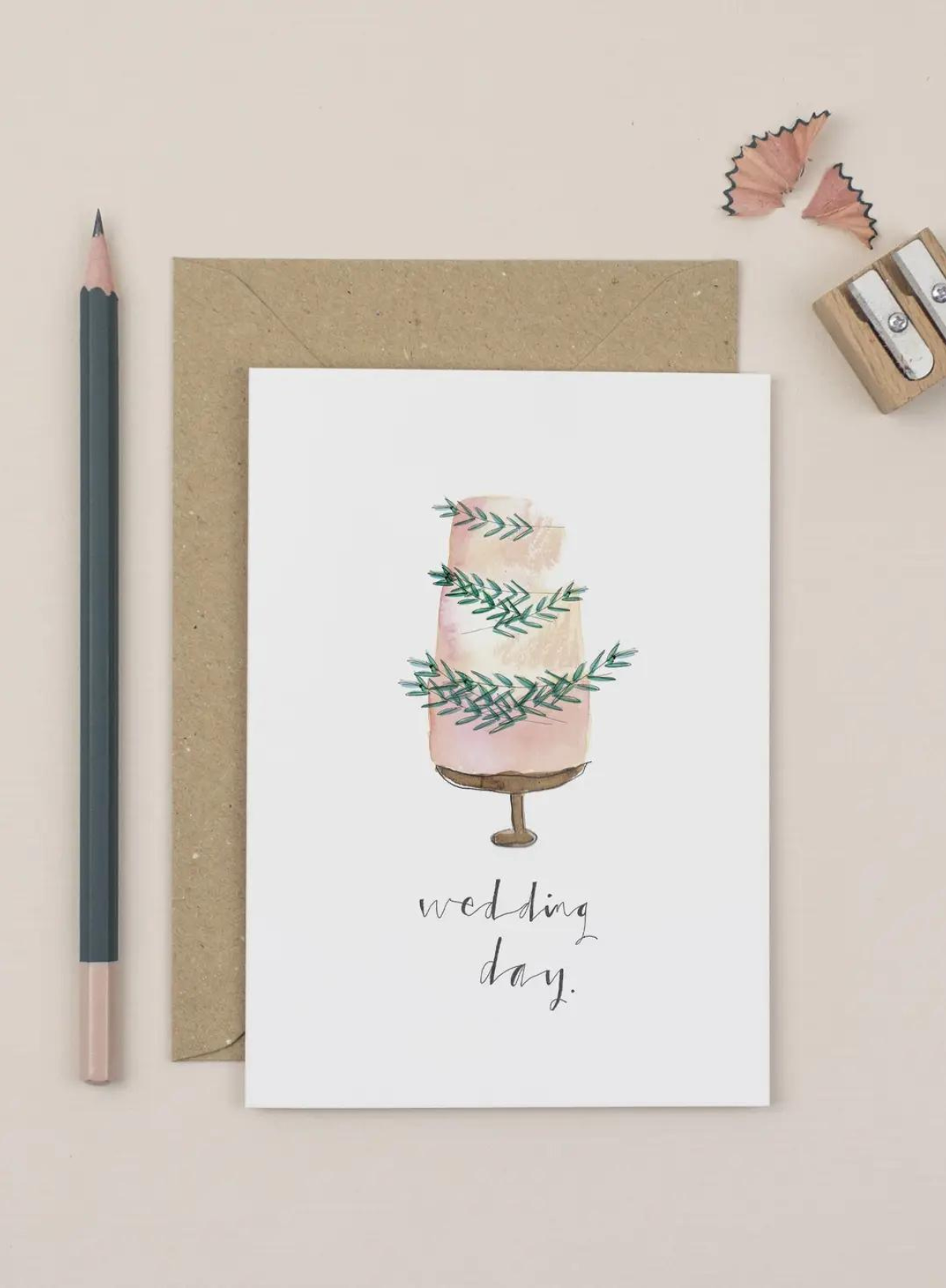 Wedding Day Wedding Card from Plewsy