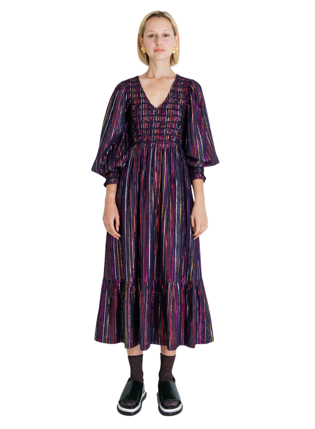 Troy Dress in Multi/Midnight from Bonté