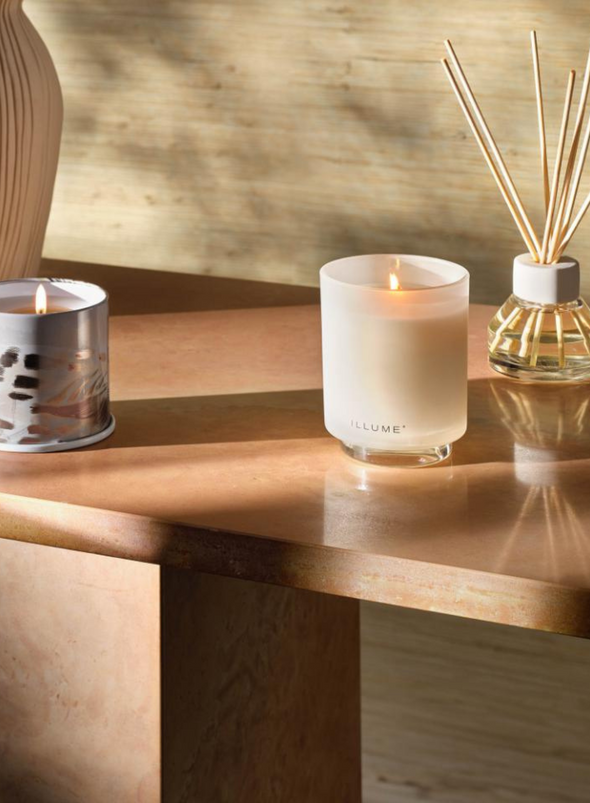 Driftwood Scent Diffuser White from Illume