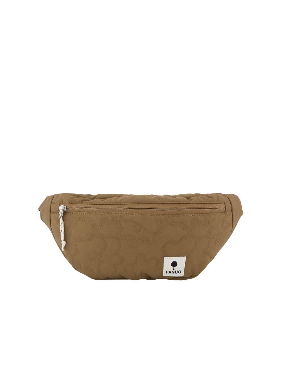 Faguo Banane Cambium Synthetic Woven Bag in Light Brown