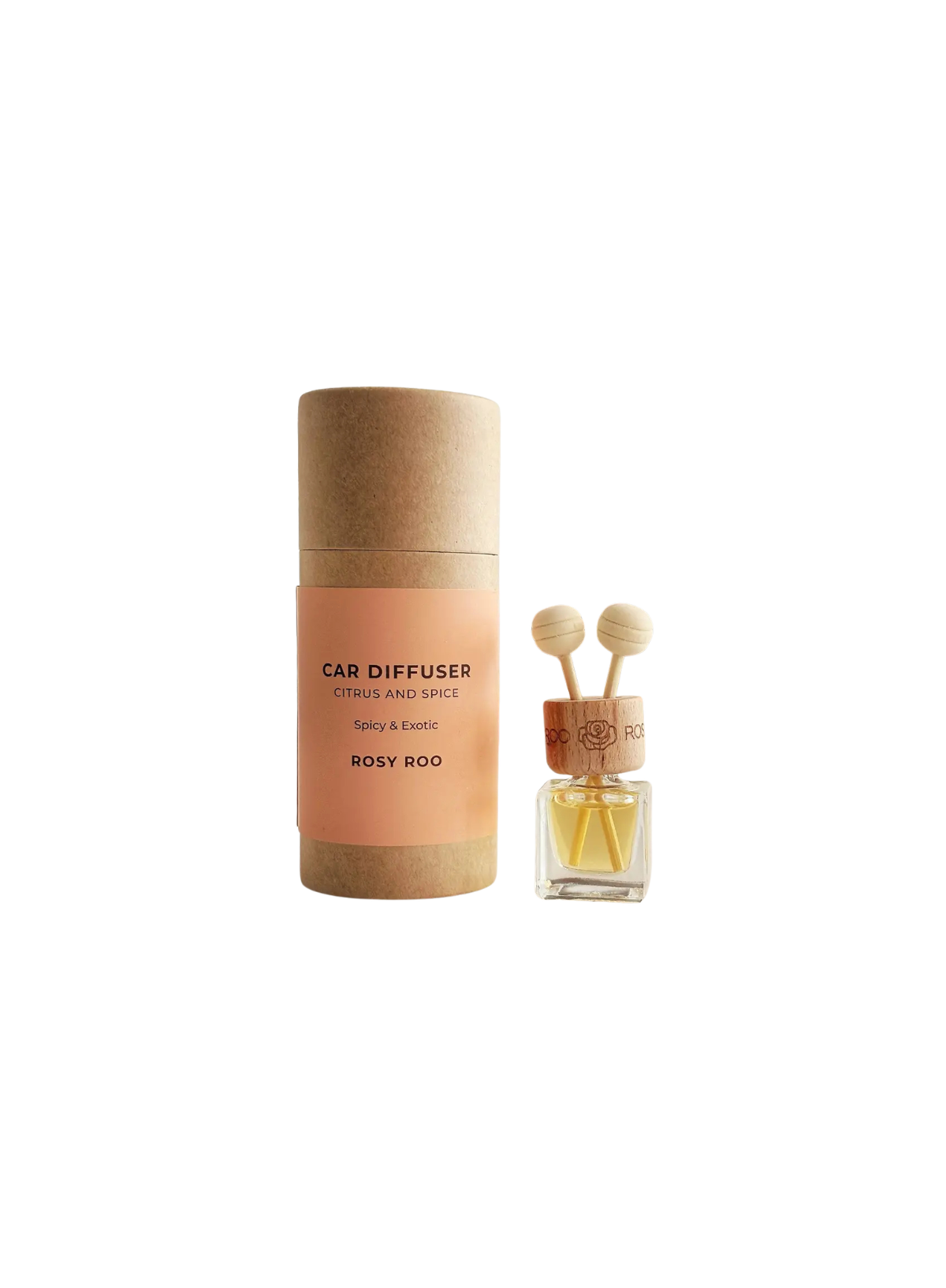Rosy Roo Citrus and Spice Car Diffuser