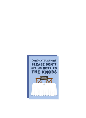 The Knobs Wedding Card from Tikkled Pink