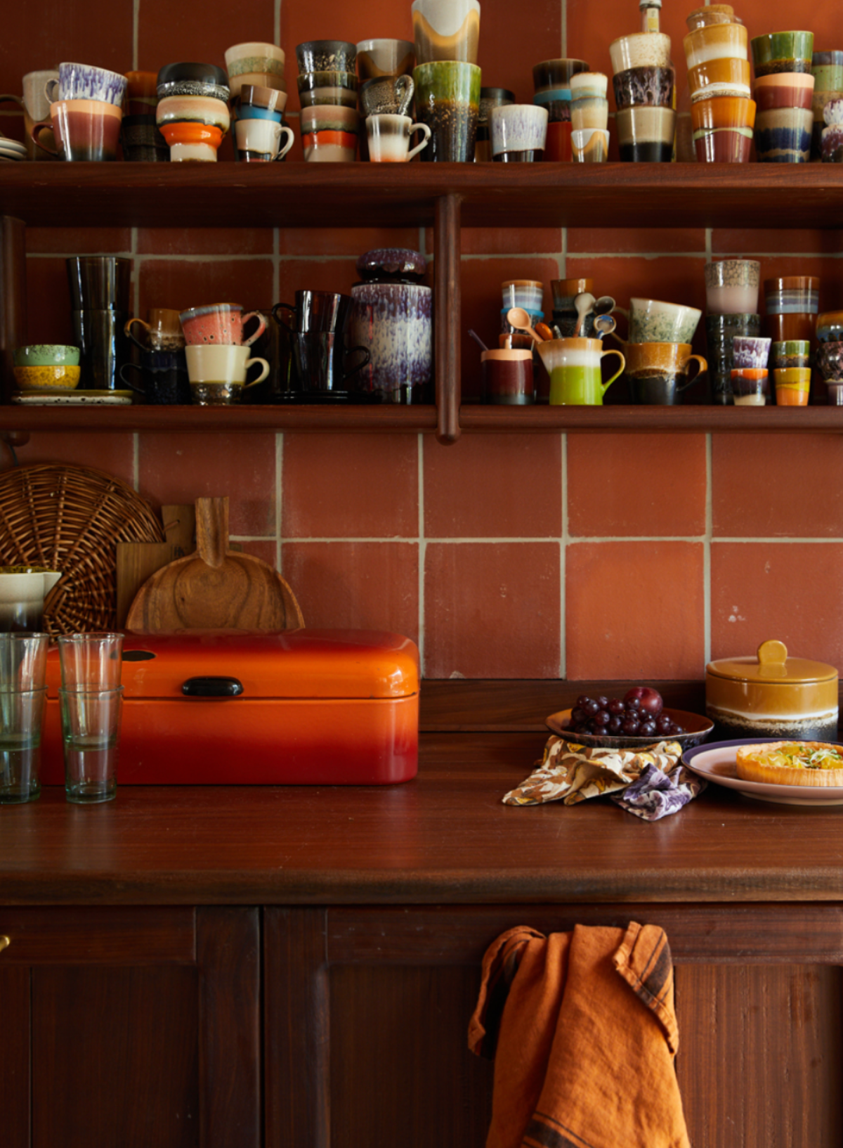 70's Ceramics Beaker in Burst from HK Living