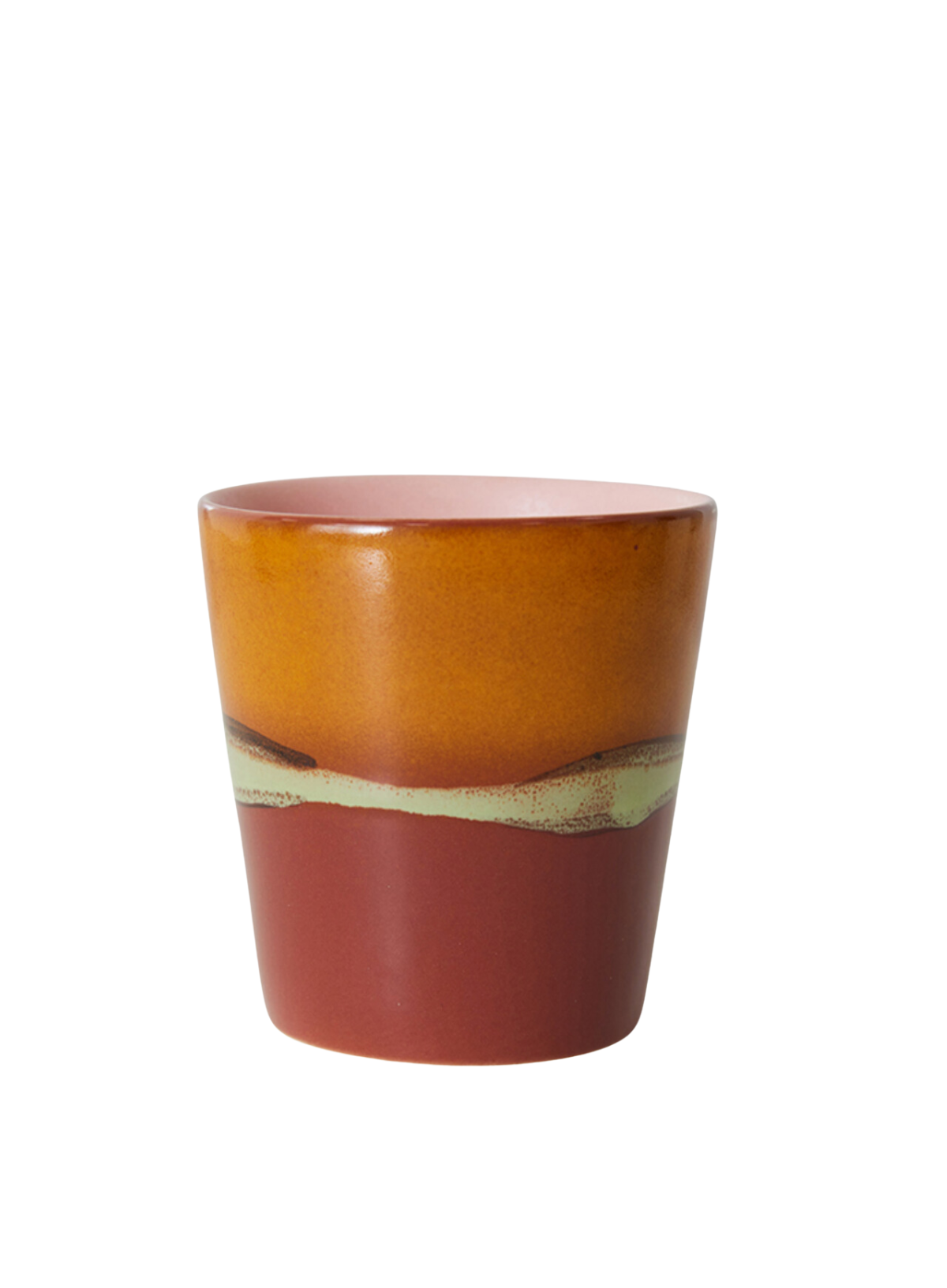 70's Ceramics Beaker in Clay from HK Living