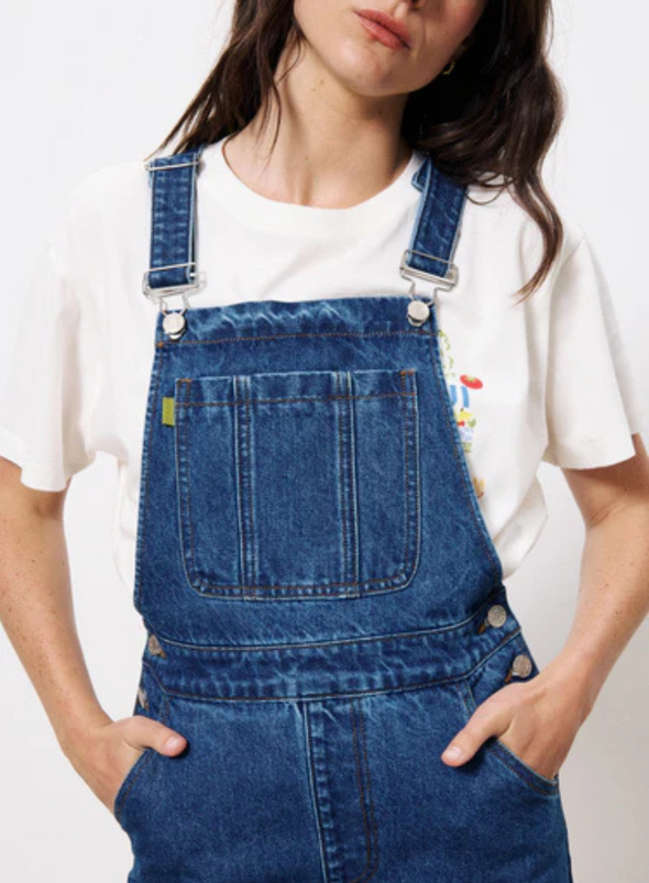 Selvi Denim Dress in Blue Jean from FRNCH