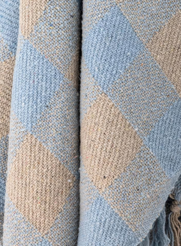 Largs Recycled Throw from Bloomingville