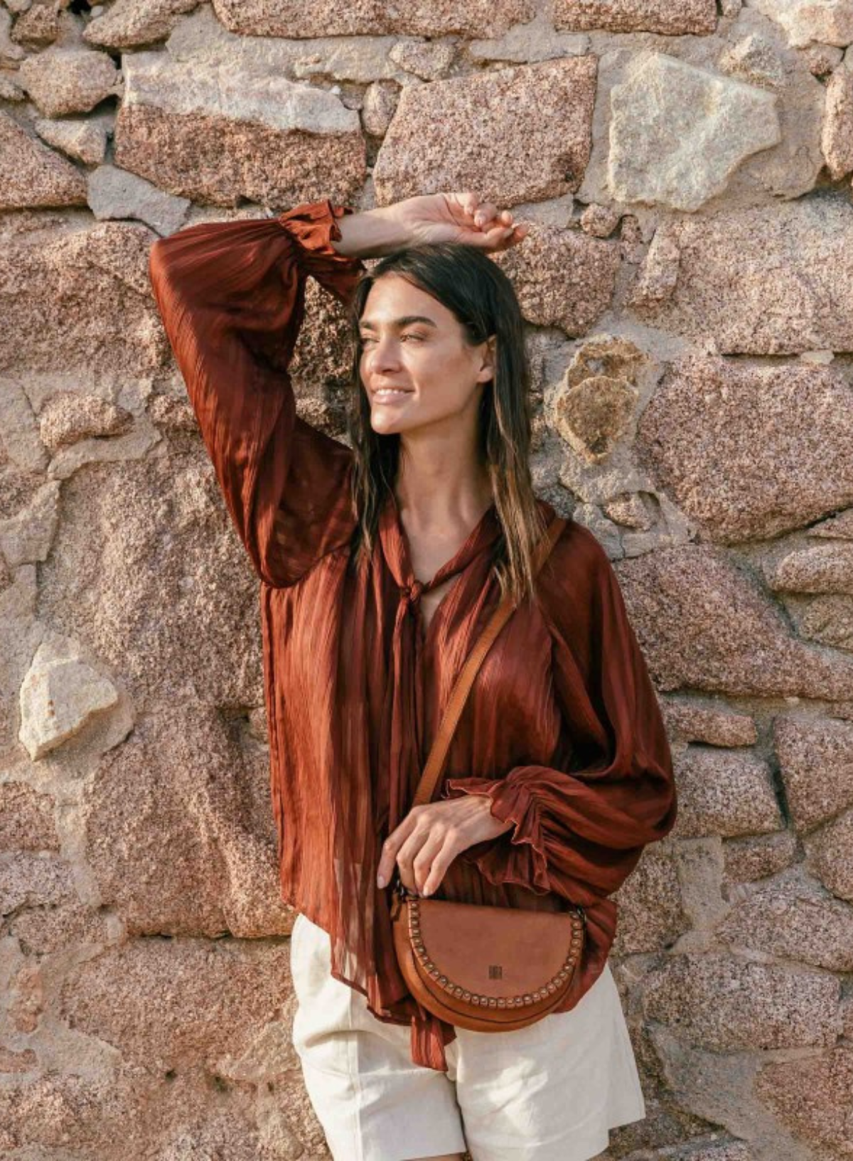 Biba Cross Body Bag Yampa in Tan