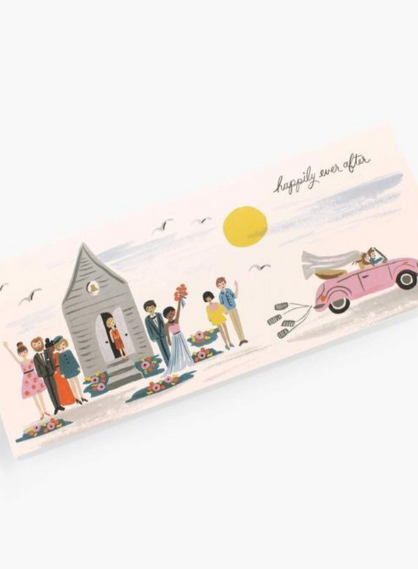 Wedding Send-Off Long Card from Rifle Paper Co.